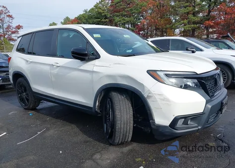 2019 Honda Passport Sport from USA, damaged, VIN 5FNYF8H2XKB017818